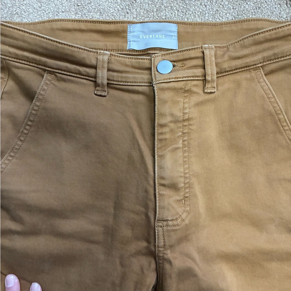 Everlane Yellow Trousers